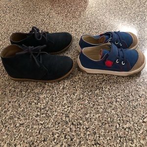 Janie & Jack + Boutique boy shoes size 10 & 9